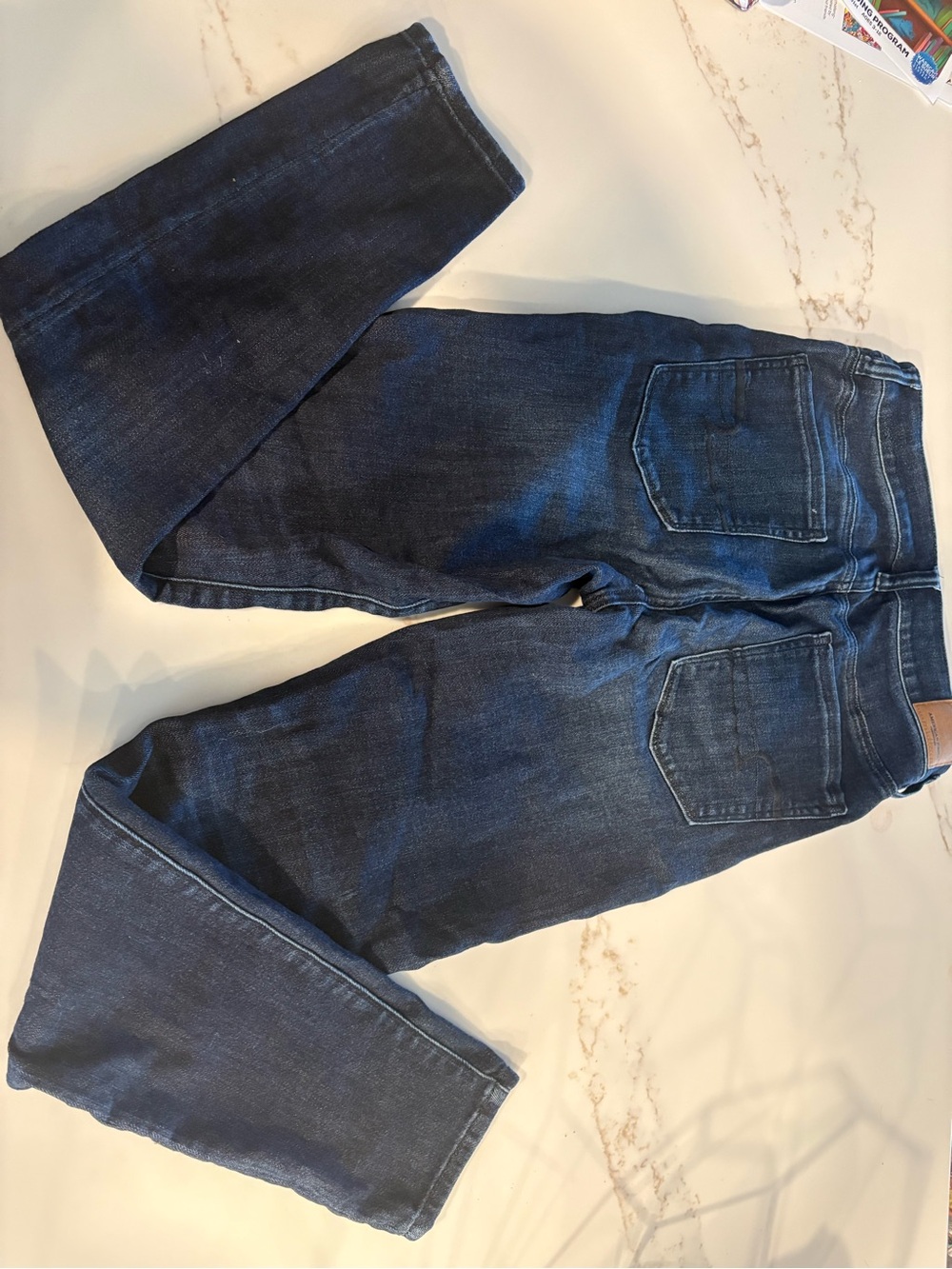American Eagle Outfitters Women's Dark Blue Jeggings